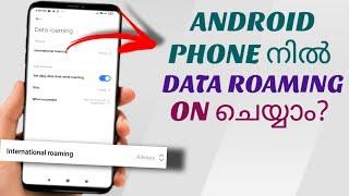 How To Enable Data Roaming In Android Phone | Ft. Poco | Malayalam