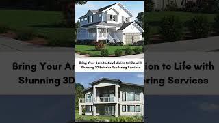 3D Exterior Rendering Services || Reflex 3D Studio || 3D Architecture Animation