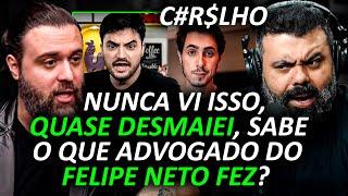 NANDO MOURA SOLTA O VERBO E EXPÕE AUDIÊNCIA com FELIPE NETO & CASTANHARI