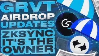  GRVT Airdrop & Updates  FREE AIRDROP - ZkSync It's The Owner #grvt #zksync #zksyncairdrop