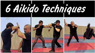 6 Aikido Techniques self defense instructions