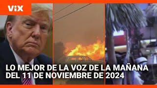 Lo mejor de Noticias Univision de la mañana | lunes 11 de noviembre de 2024