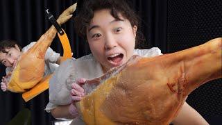 하몽  나는 오늘 돼지 발톱향을 맡아보았다. jamón eating show