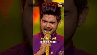 Captain Salman Ali की दमदार आवाज़ #Shorts  #SuperstarSinger #S01EP29 #JavedAli #AlkaYagnik