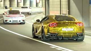 BEST OF Supercar Sounds in Monaco 2024 ! BURNOUT, Pagani Utopia, LOUD SF90, ONE:1, Gintani SVJ