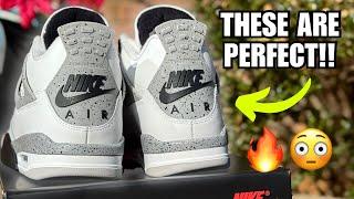 RETURN OF THE CLASSIC! WHITE CEMENT AIR JORDAN 4 2025 REVIEW