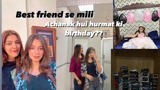 Achanak hui hurmat ki birthday | best friends se mili | Saleena