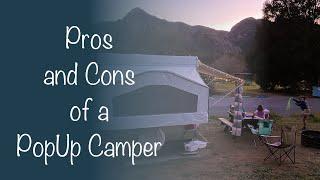   6 popup camper PROS and CONS - family travel and camping