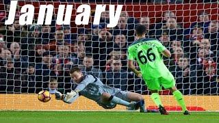 Best Goalkeeper Saves of January 2017 ft, Ochoa, Navas, Karius, Donnarumma, Hart, Ter Stegen HD