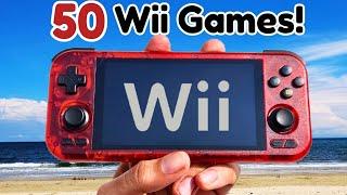 50 Wii Games Played on RETROID POCKET 4 PRO