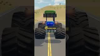 John Deere tractor stunt|