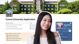 how to study abroad in korea | yonsei university application guide