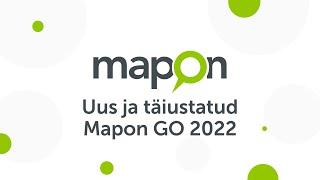 Mapon GO 2022 mobiilirakenduse lahendused