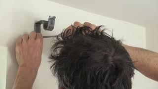 How to Put Up A Curtain Pole