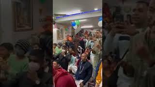 HARI BOL! CELEBRATED HG RASRAJ  PRJI'S BIRTHDAY  IN BER SARAI BACE