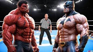 RED HULK VS BATMAN - EPIC BATTLE