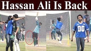 Hassan Ali Clean Bold Jahandad Khan | Hassan Ali Welcome haris rauf and jahandad khan