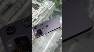 iphone 14promax Purple Metal Camara Lans glass protector Wait End#ragu96#trend #shorts#youtubeshorts