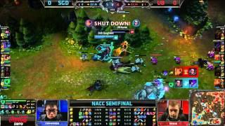 Sergio's Dream vs UBEAST | Game 1 semifinals NACC 2014 | SGD vs UB G1