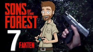 7 Fakten zu SONS OF THE FOREST | PS4 Version | Map | Waffen | The Forest Teil 2