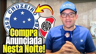 CHORA RIVER! PEDIRNHO FECHA COM CRAQUE ARGENTINO! | CRUZEIRO ULTIMAS NOTICIAS