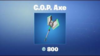 C.O.P. Axe | Fortnite Pickaxe