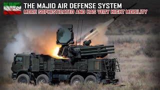 Majid Air Defense System! Ultimate Iranian Low Altitude Defensive Solution, Has Very High Mobility