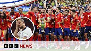 Spain beat England to win Euro 2024 | BBC News