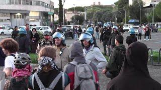 LIVE Roma, manifestazione pro Palestina. Nuovi momenti di tensione dopo gli scontri: diretta video