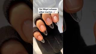 Gel Nägel zuhause selber machen?  #nägel #nails #naildesign #nailart #gelx