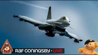 LIVE EUROFIGHTER TYPHOON FGR4 ACTION • TRAINING, POLICING AND QRA STATION RAF CONINGSBY 25.11.24