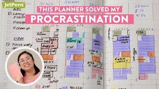 Chronic Procrastinator Tracks Her Time ⏰ | How Ann uses the Kokuyo Jibun Techo Planner 