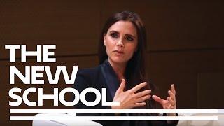 Victoria Beckham at Parsons School of Design