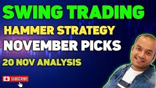   Best Strategy for Swing Trading    November Picks & Analysis | Trading With Biswas  