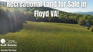 SOLD - Recreational Land for Sale in Floyd VA!