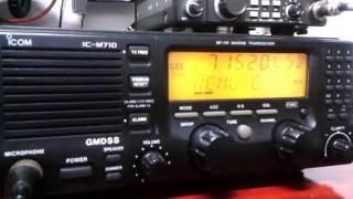 ICOM IC-M710 + HAMRADIO INTEGRATOR + HRD