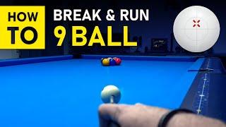 Pool Lesson | How To Break & Run 9 Ball - GoPro