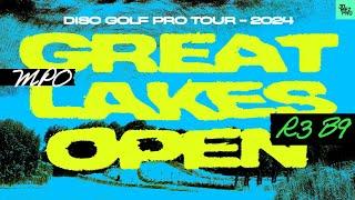 2024 Discraft Great Lakes Open | MPO R3B9 | Buhr, Heimburg, Robinson, Taylor | Jomez Disc Golf