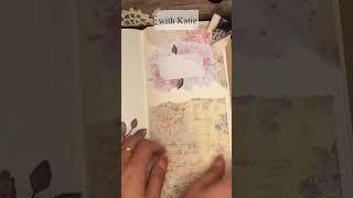 Aesthetic Scrapbooking ASMR #papertherapy  #shrots  #inspiration  #satisfying