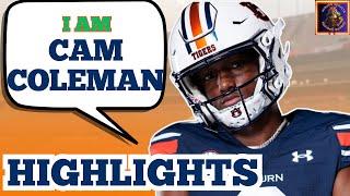 Auburn Football WR Cam Coleman is UNSTOPPABLE! (highlights)