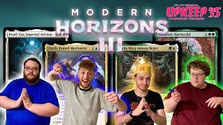 MODERN HORIZONS 3 (Commander Gameplay) Upkeep #35 (Pearl-Ear, Cayth, Kudo, Eladamri)