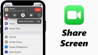 How To Share Your Screen In a FaceTime Call On iPhone