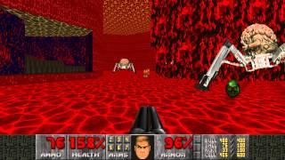 Doom II: Hell on Earth - Map28: The Spirit World (Ultra-Violence, 100% Kills, 100% Secrets)