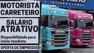 VAGAS PARA MOTORISTA CARRETEIRO / Transportes Silvio