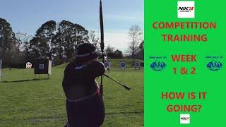 Archery Journey: Week 1 & 2 Training After Rib Injury for Upcoming Competition