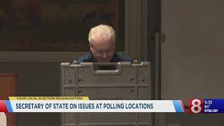 Connecticut Secretary of the State gives Election Day update