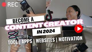 BECOMING A MOM CONTENT CREATOR IN 2024 | TOOLS & EDITING APPS | CHANGING MY LIFE IN A YEAR EP.2