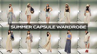 Building my summer capsule wardrobe | 20 items (2023) #fashion #trends