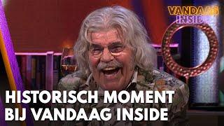 Unieke televisie: Bennie Jolink (78) zorgt bij Vandaag Inside voor historisch moment!