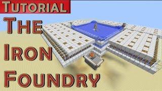 The Iron Foundry - Iron Golem Farm - 1700 Iron/hr (Works in 1.7.9)